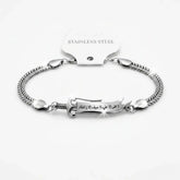 Zulfiqar Bracelet with Cover Chain Italian Style & Premium Stainless Steel Bracelet