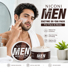 Niconi Men De Tan Face & Body Pack 300g