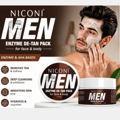 Niconi Men De Tan Face & Body Pack 300g